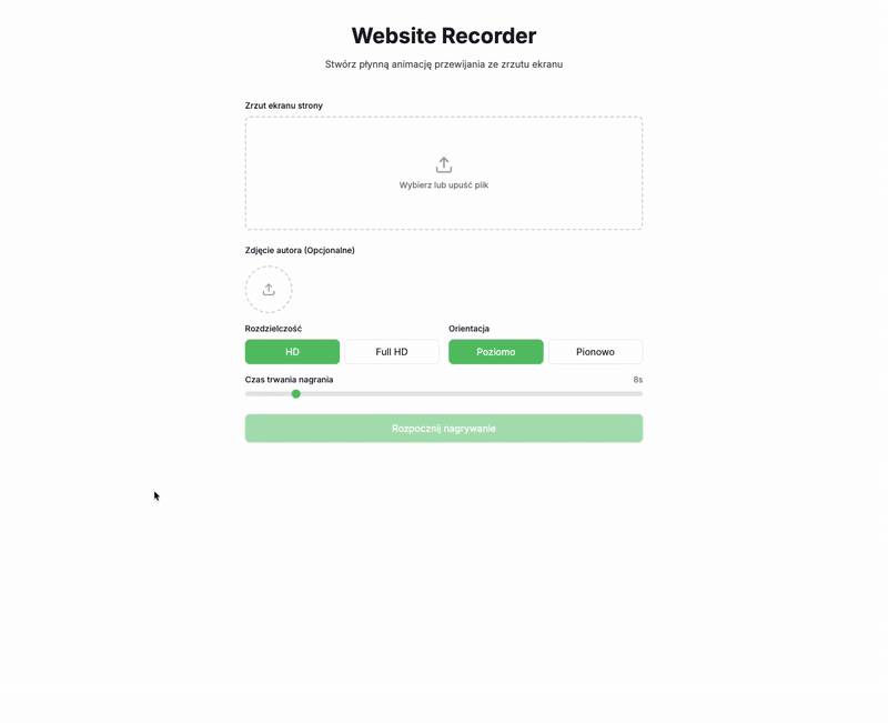 Website Recorder